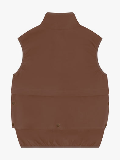 AIR/WET WEATHER VEST - CHOCOLATE