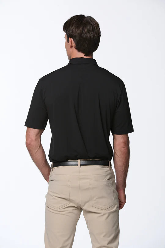 Black Tee Polo