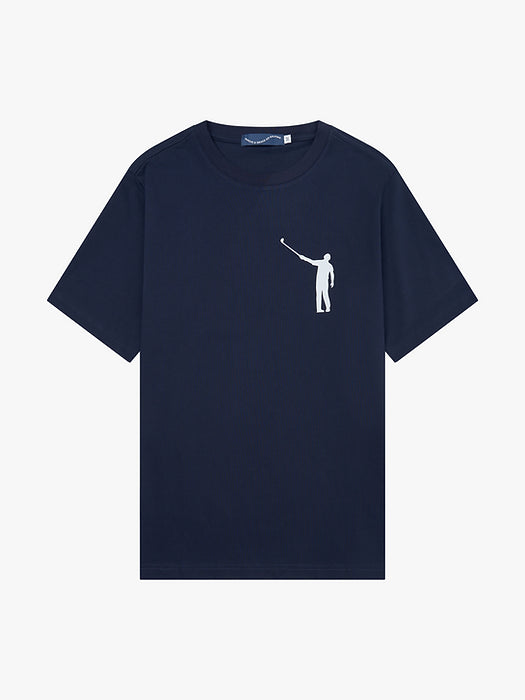 No Laying Up Tee Shirt Wayward - Navy