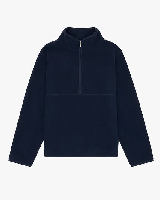 MENS FLEECE JUMPER - NAVY