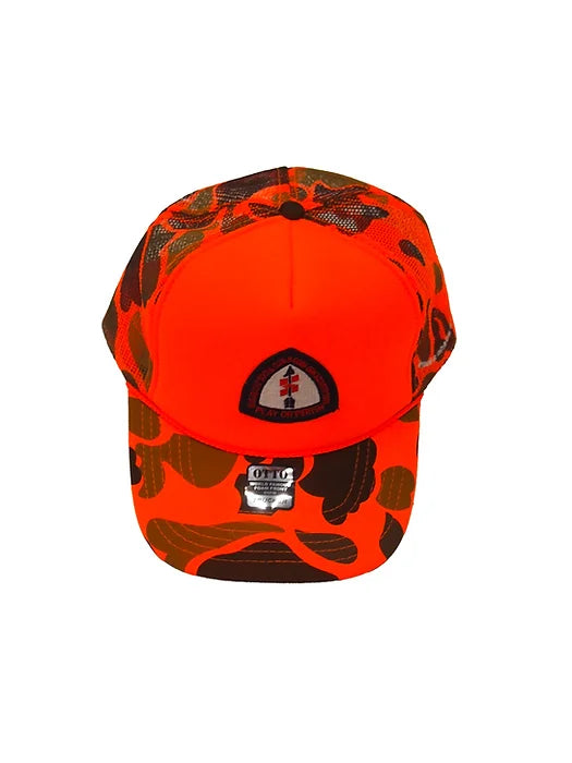 Sugarloaf Trucker Cap - Fluro Orange