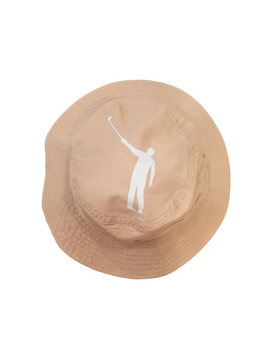 No Laying Up Bucket Hat - Beige