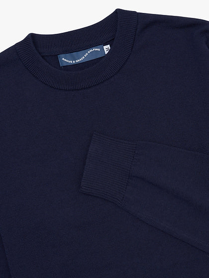 Knit Crewneck - Navy