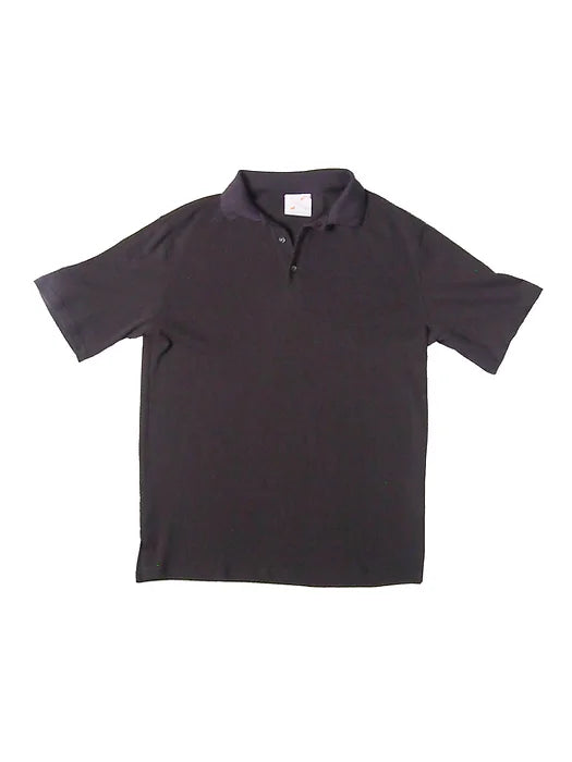 Cotton Eyelet Polo - Chocolate