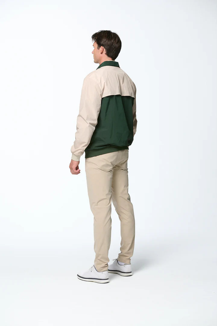 G+H Windbreaker - Sand/Dark Green