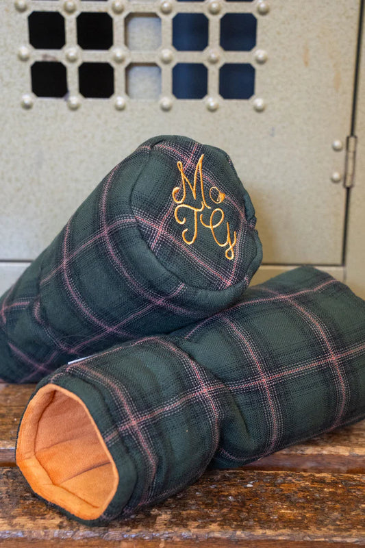 3 Wood Headcover - Green Tartan