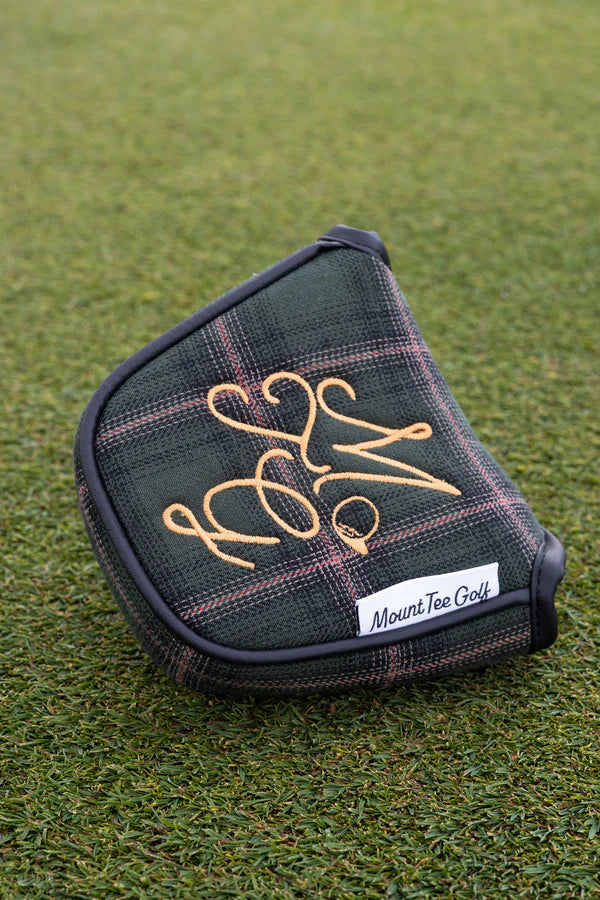 Putter Headcover - Green Tartan