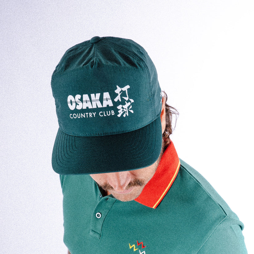 Osaka Country Club Snapback -Alpine Green