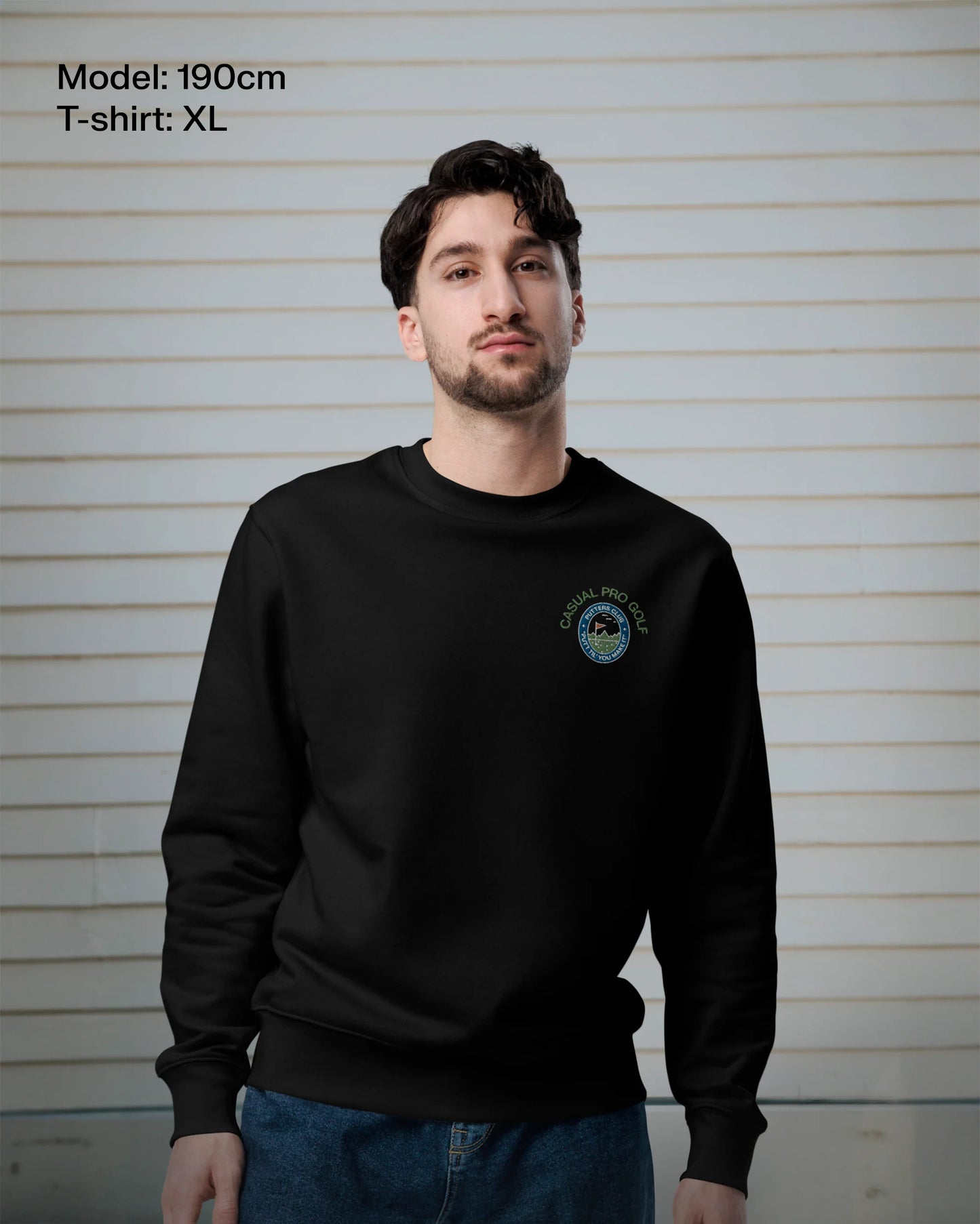 Putt it - Black Sweatshirt