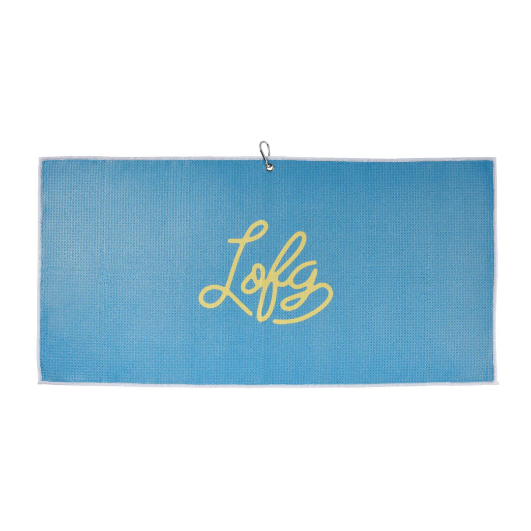 LOFG Script Golf Towel