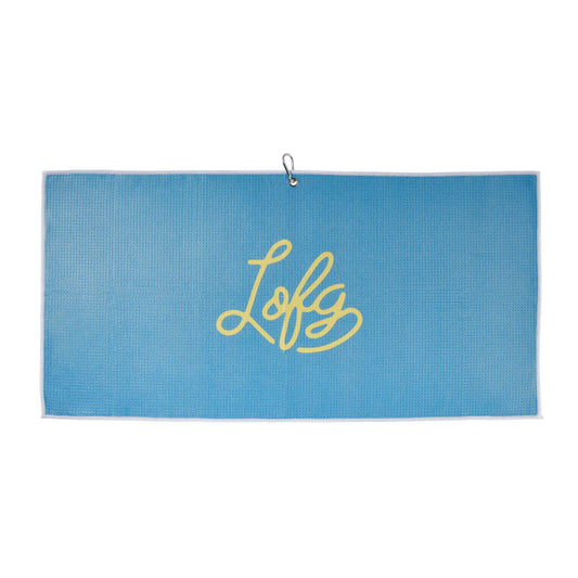 LOFG Script Golf Towel