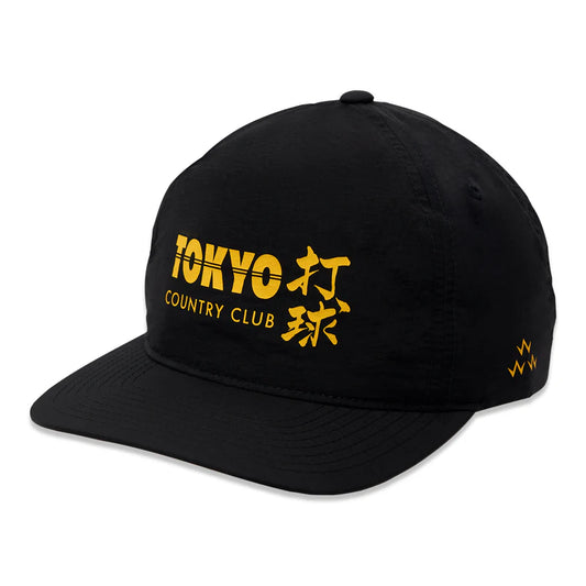 Tokyo Country Club Snapback - Black