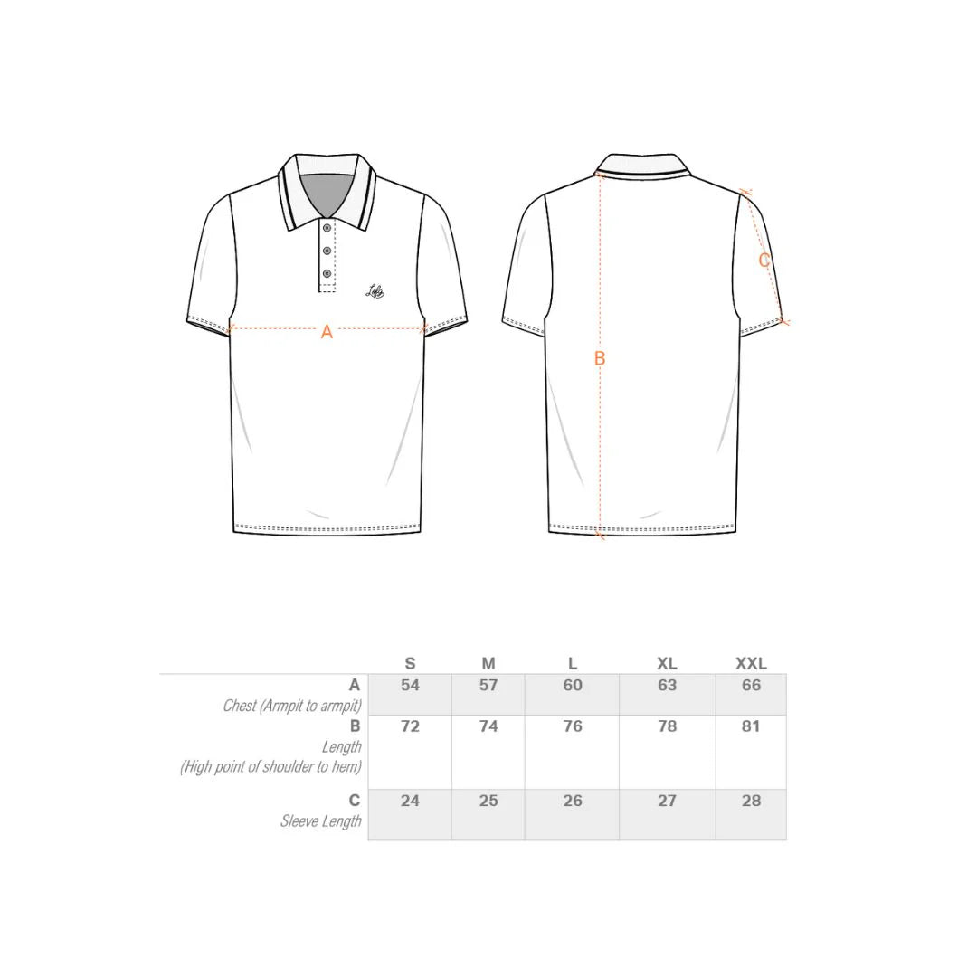 Nielsen Polo Shirt - Teale/White